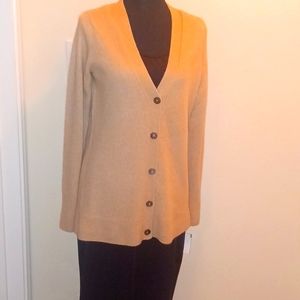 C by Bloomingdale Cashmere Carmel Cardigan